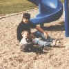 Brian, Danny and Buddy in the playground.jpg (7273 bytes)